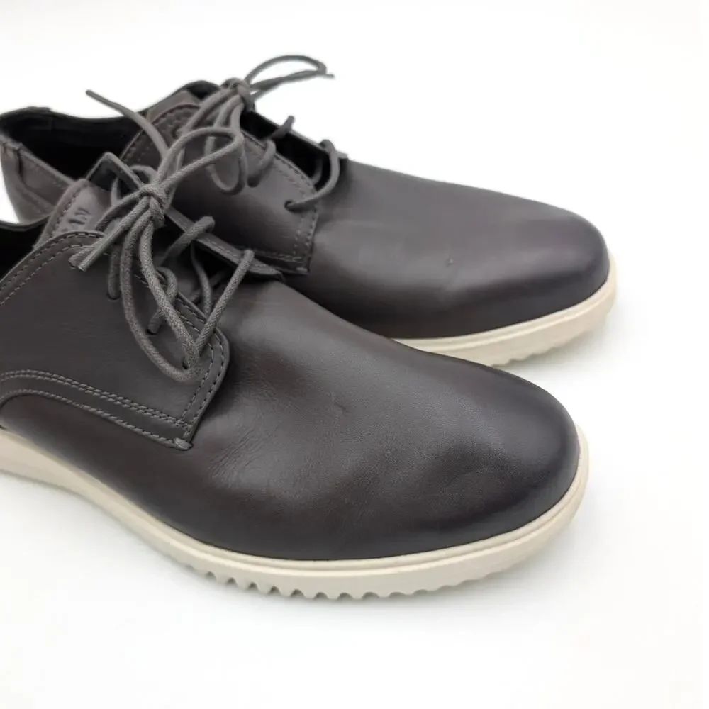 Cole Haan Grand Plain Toe Oxfords Shoes Men's Pavement/Ivory Size US11.5M EU44.5